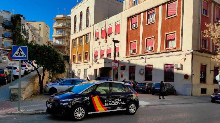 <i>Comisaría de la Policía Nacional en Jaén. Archivo. / Europa Press.</i>