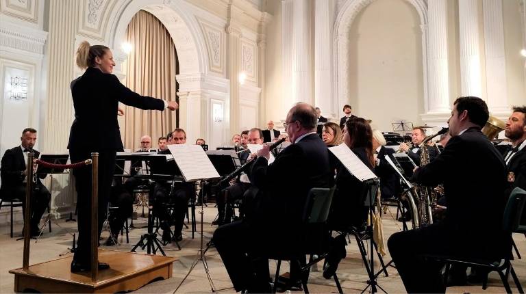 <i>Imagen de la Banda Municipal de Música de Jaén. / Ayuntamiento de Jaén. </i>