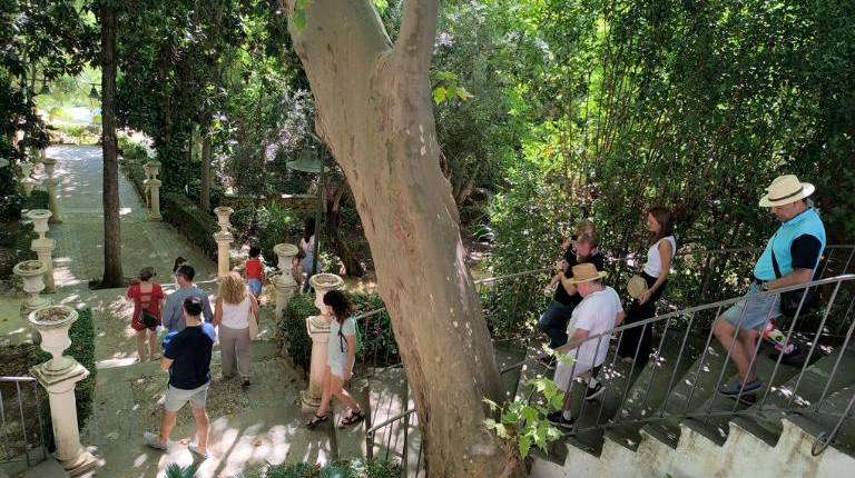 <i>Actividades en los Jardines de Jabalcuz. / Ayuntamiento de Jaén. </i>