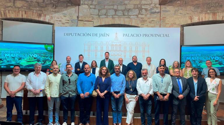 <i>Presentación de la nueva estrategia de OleotourJaén. / Diputación de Jaén.</i>