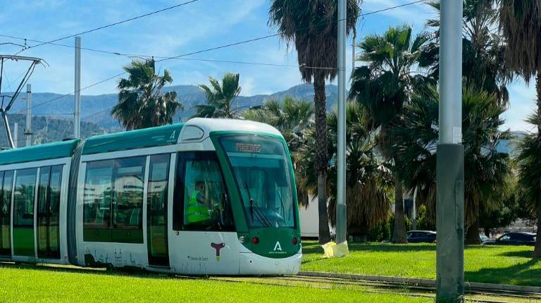 <i>Tranvía de Jaén. / Jason Moyano / Diario JAÉN. </i>