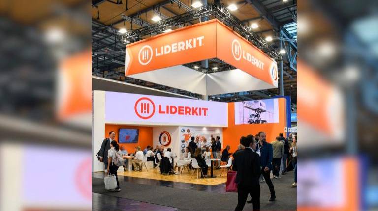 <i>Liderkit participa con “stand” propio en la IAA Transportation de Hannover. / Liderkit. </i>