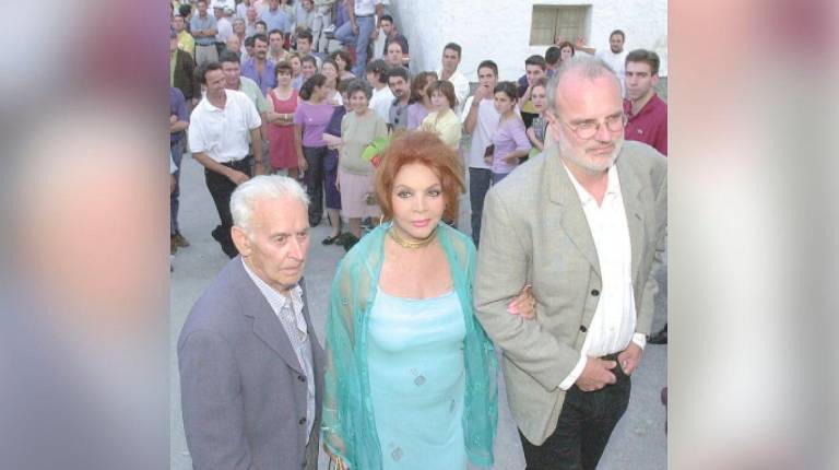 <i>Sara Montiel, en Frailes. / Archivo Histórico Diario JAÉN. </i>