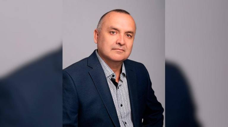<i>El docente Fernando Oliva, autor de “Primera Internacional”.</i>
