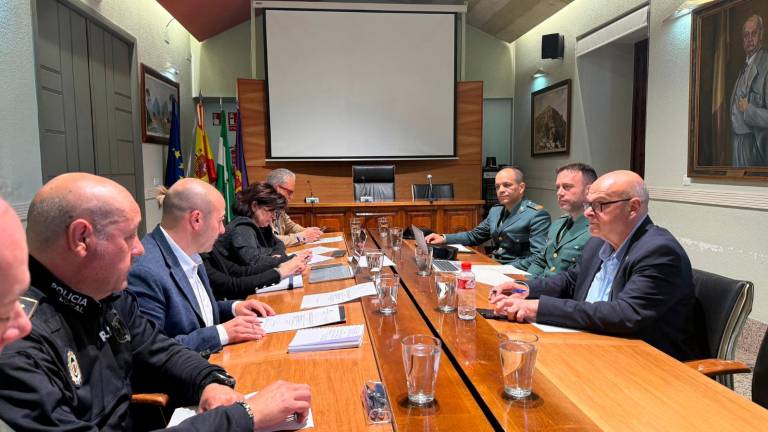 Cazorla prepara los dispositivos de seguridad para los próximos eventos