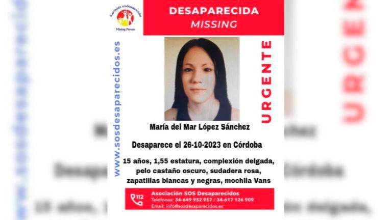 Desaparecida una menor de 15 años en Fernán Núñez desde este jueves