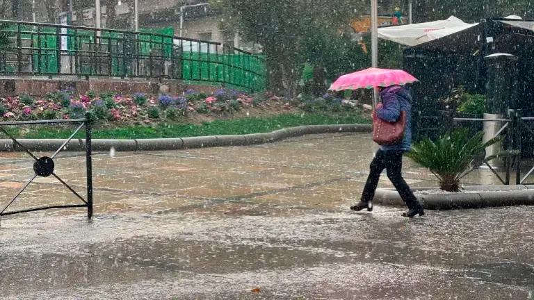 Inicio de semana con tormentas y más agua en Jaén