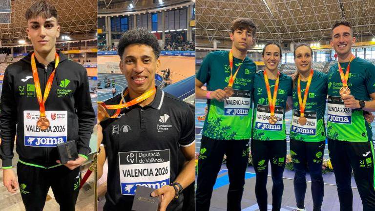 El Unicaja acaba el Nacional de Valencia con tres bronces