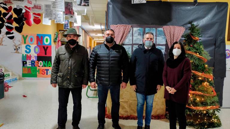 La Junta repara las cubiertas del IES Juan del Villar de Arjonilla