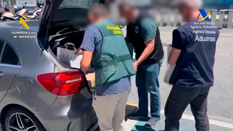 Registros en Jaén por la operación Logisur