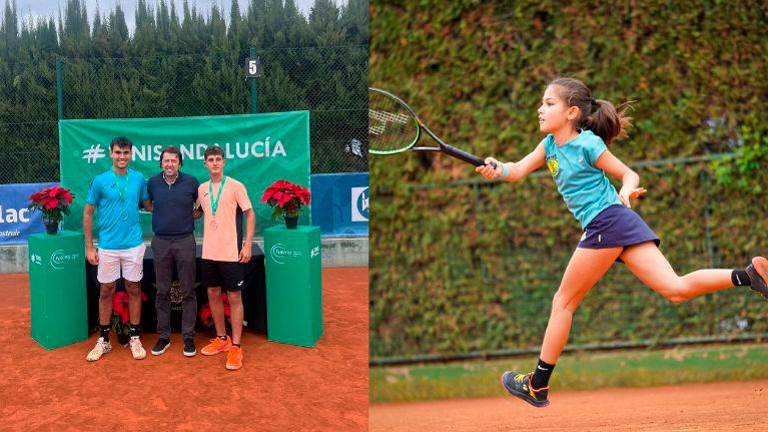 Dos promesas del Club 30 Iguales dejan su sello en el Campeonato de Andalucía de tenis