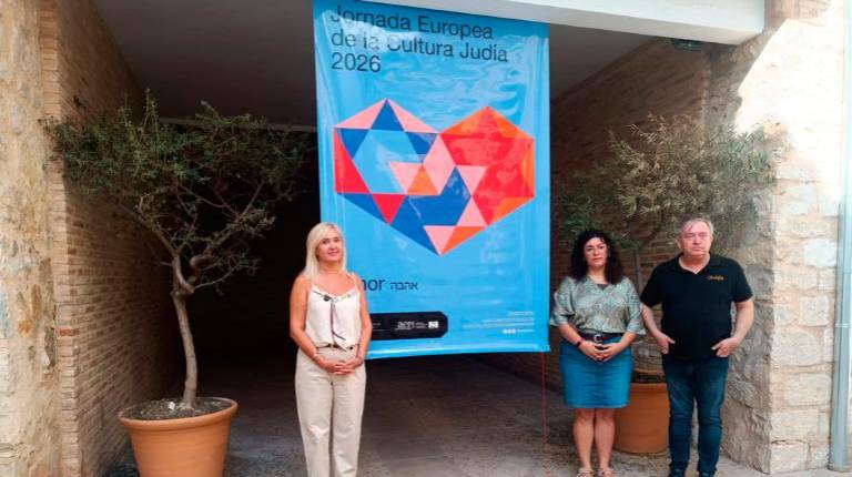 <i>Durante la presentación de la Jornada Europea de la Cultura Judía. / Ayuntamiento de Jaén. </i>