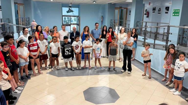 <i>Participantes de las escuelas de verano. / Ayuntamiento de Jaén.</i>
