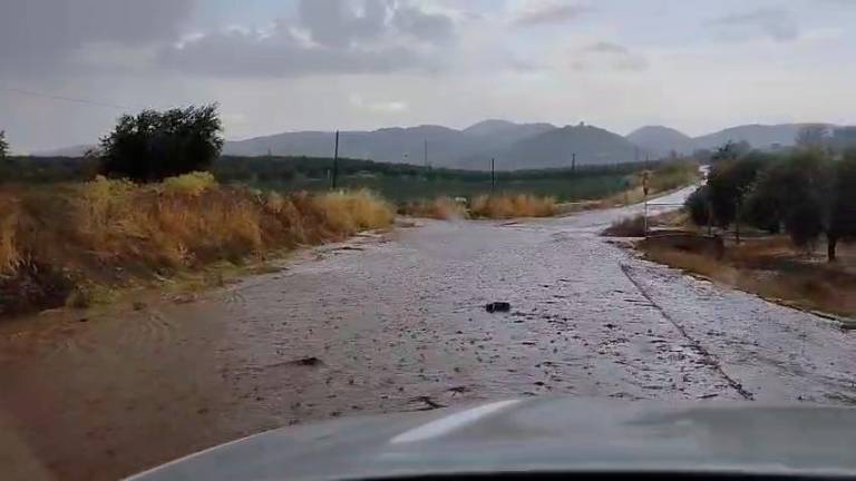 Un tormentón deja más de 50 litros por metro cuadrado en Charilla