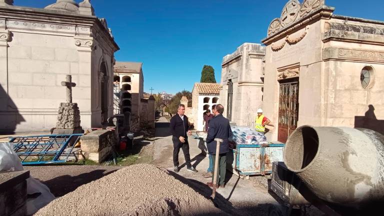 Obras de emergencia en el cementerio de San Eufrasio de Jaén