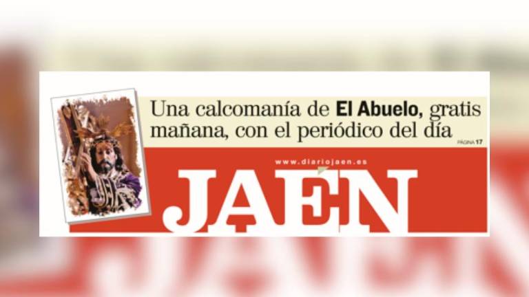 Mañana con Diario JAÉN una calcomanía de El Abuelo, para sentirlo aún más cerca
