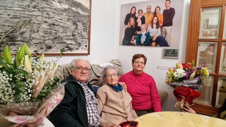 Celebración de toda una vida dignificada por valores y cariño