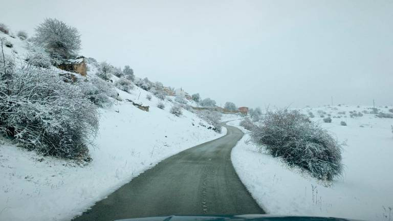 ¡Más de diez centímetros de nieve en El Patronato!