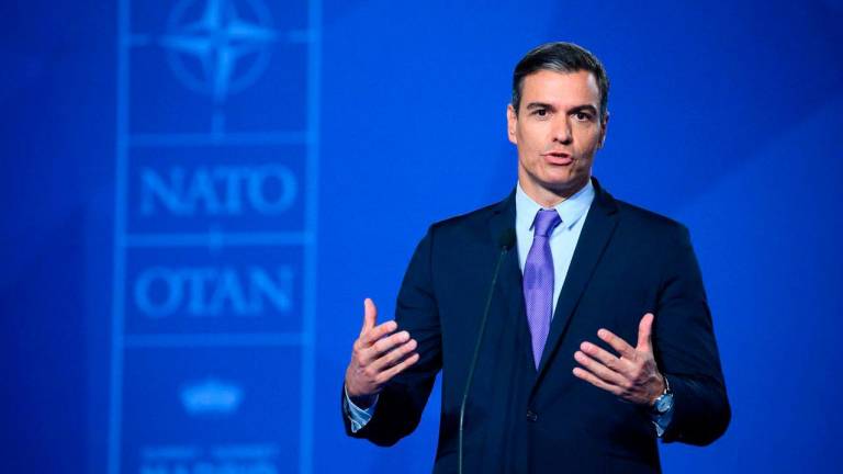 Pedro Sánchez, en el arranque de la Cumbre de la OTAN: Putin, no vas a ganar