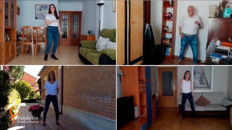 Serafín Ruz le planta cara al cáncer bailando