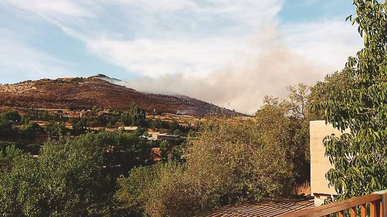 Estabilizado el incendio forestal en Beas de Segura