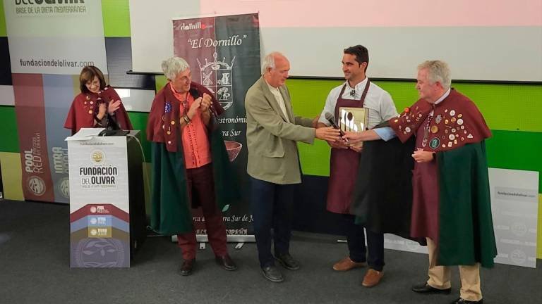 Referentes de la gastronomía jiennense premiados por El Dornillo