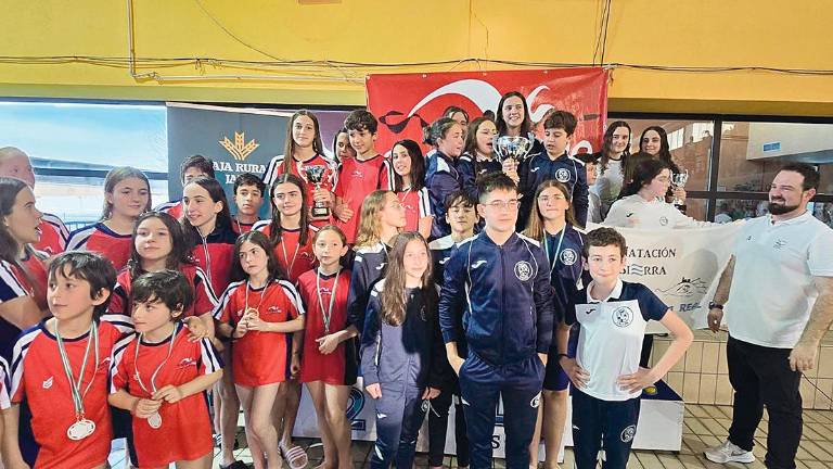 Fiesta de la natación local y provincial