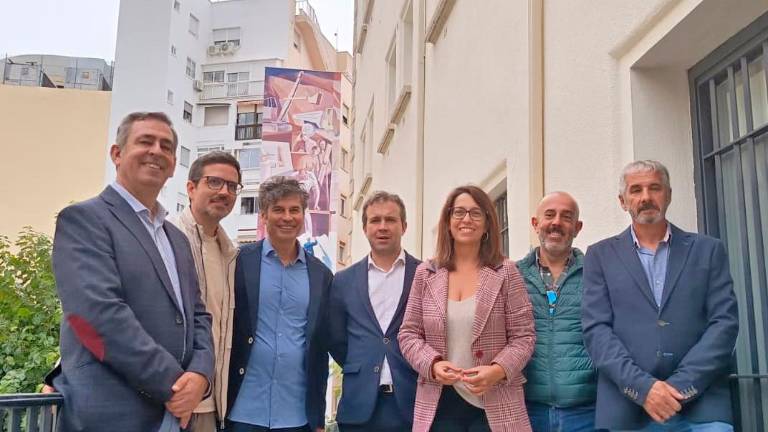 Homenaje a Francisco Baños con un mural del artista José Ríos