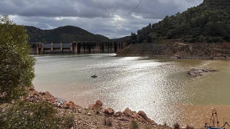 Los efectos del temporal en los pantanos: 20 puntos más que en 2025