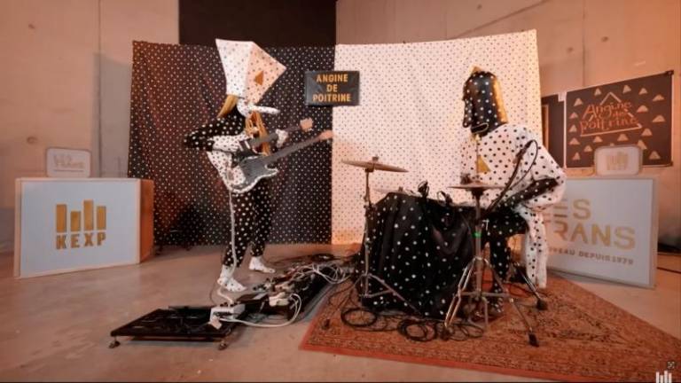 Angine de Poitrine, la banda “venida del espacio” que está causando furor