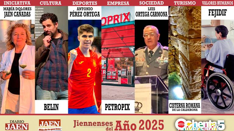 Jiennenses del Año 2025: Siete exponentes de la riqueza de esta provincia