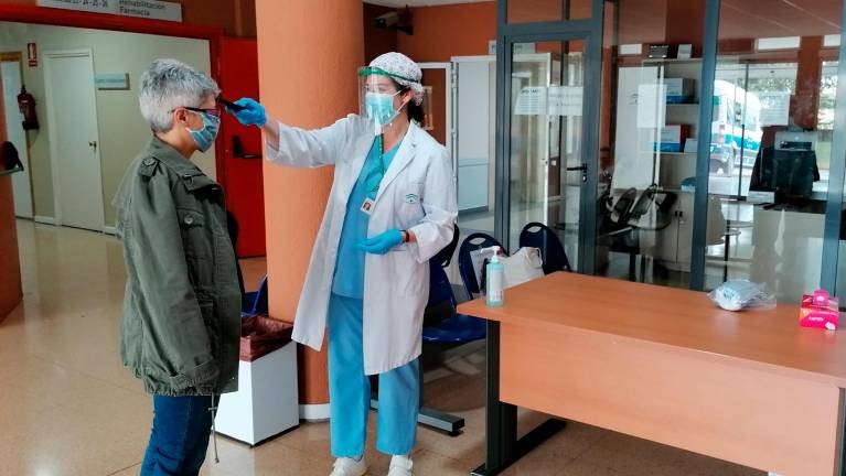El Hospital de Úbeda establece en sus accesos sistemas de prevención