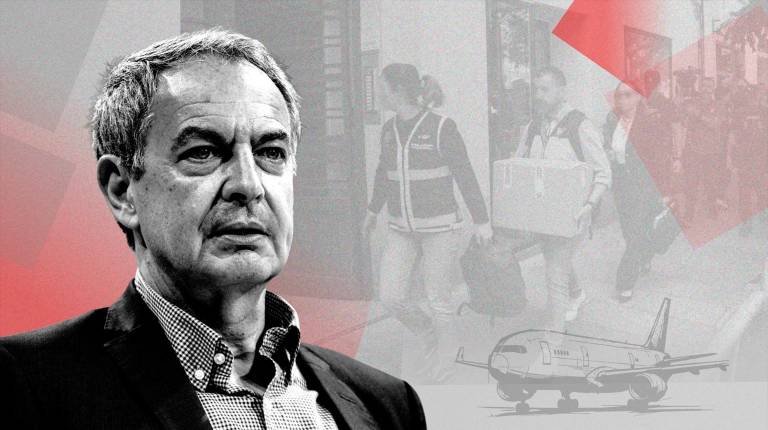<i>El expresidente del Gobierno, José Luis Rodríguez Zapatero. / Europa Press.</i>