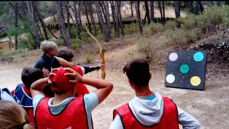 Campamento en la sierra