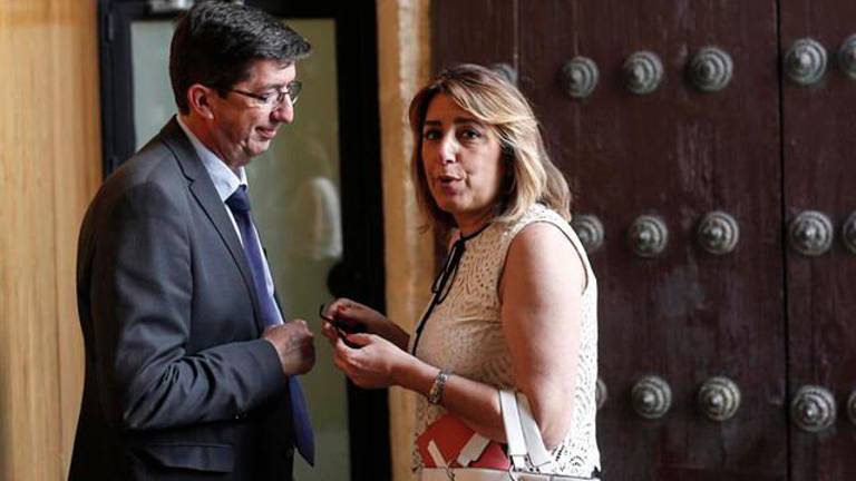 La comisión de pactos de Cs se reúne hoy con el PSOE-A