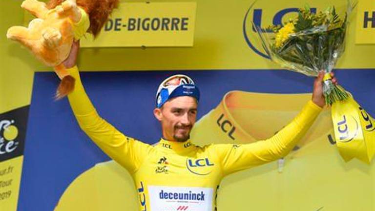 Alaphilippe defiende su amarillo en la crono y Mas se afianza como baza española