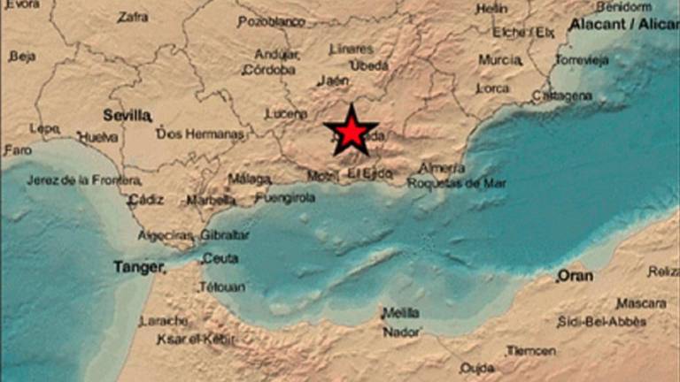 Registrado un terremoto de magnitud 3,5 en Diezma