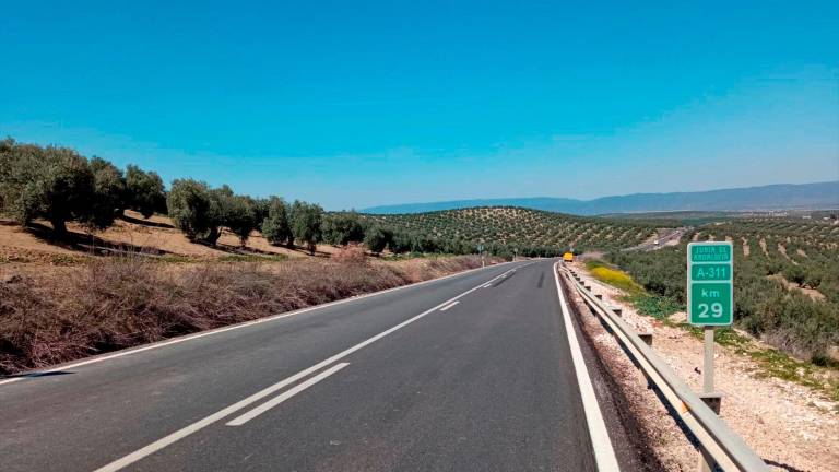 Imagen de archivo de la carretera A-311. / Junta de Andalucía. 