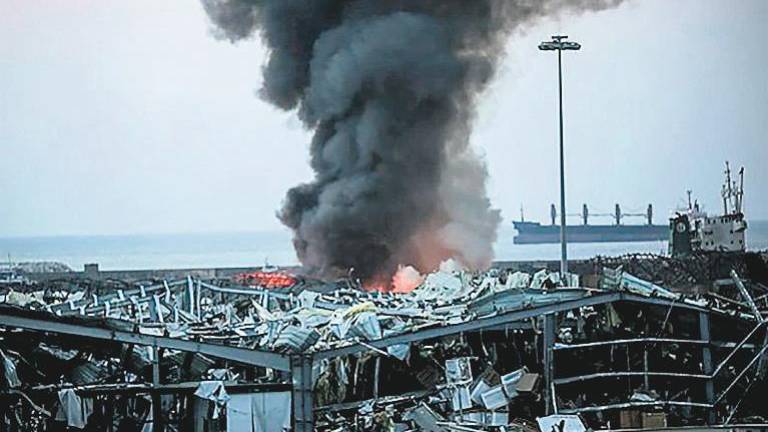 135 muertos en el puerto beirutí