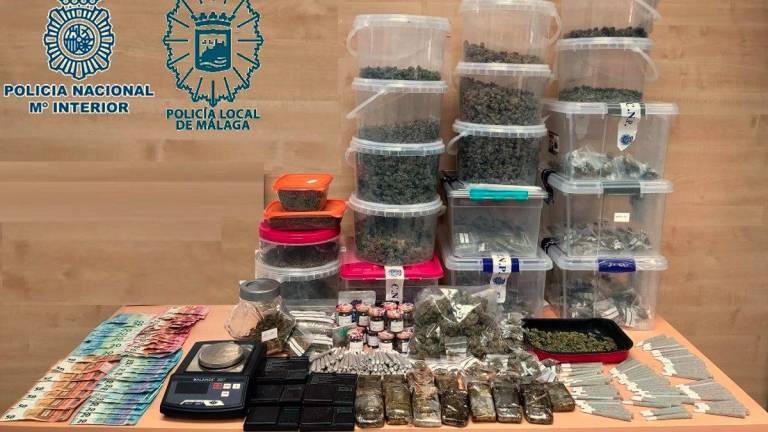 Desarticulado en Málaga un club de cannabis