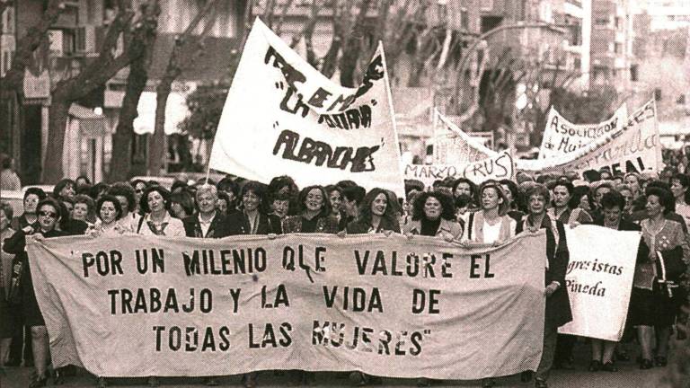 La lucha feminista en Jaén: Recorrido por la historia en imágenes
