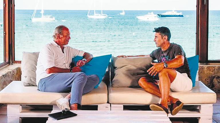 <span class=mln_uppercase_mln>entrevista. </span><i>Bertín Osborne hace a Jesús Vázquez una de sus entrevistas más sincera en la televisión. </i>