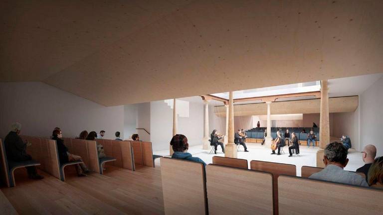 Infografía de la futura sede del conservatorio. Archivo. / Junta de Andalucía.