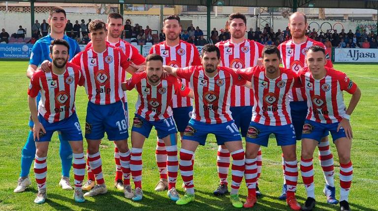 EMPATE.<i> Once inicial del Torredonjimeno en jornadas anteriores. </i>