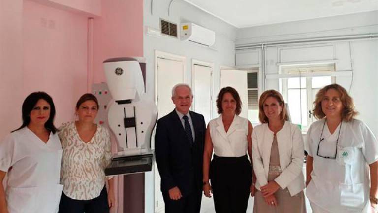 El distrito sanitario Jaén-Jaén Sur cuenta con un nuevo mamógrafo