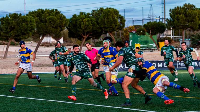 El Jaén Rugby sabe sufrir para obtener otro éxito