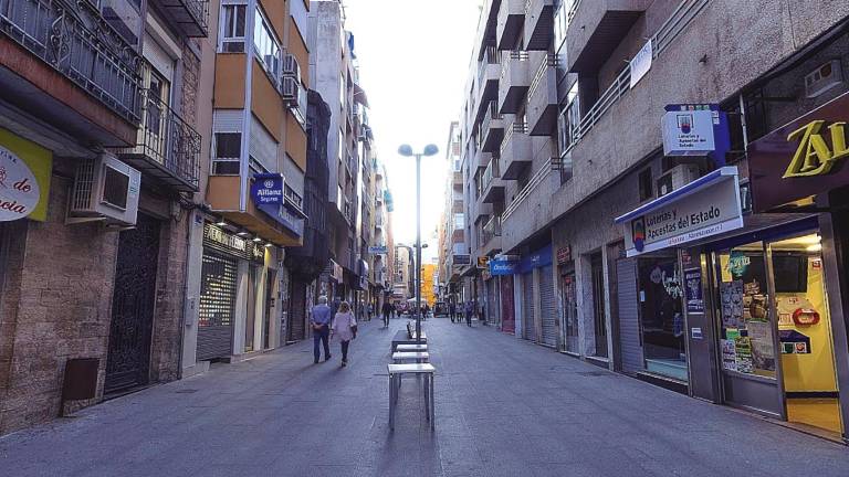 La calle San Clemente, abierta en Semana Santa