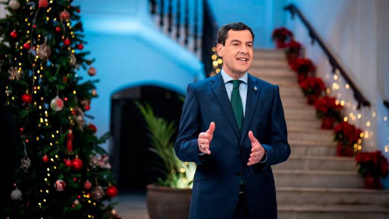 Juanma Moreno reivindica libertad y tolerancia en su mensaje de fin de año