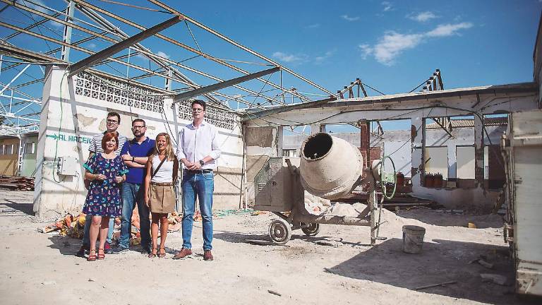 Las obras del espacio joven marchan a buen ritmo