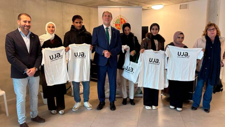 La UJA recibe a cinco estudiantes procedentes de Gaza